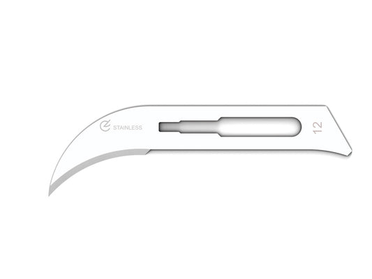 LAME GIMA INOX N. 12 STERILI