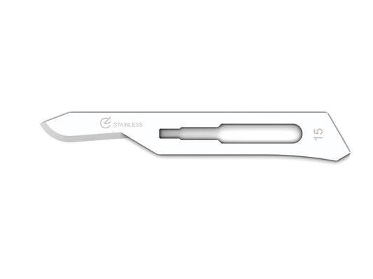 LAME GIMA INOX N. 15 STERILI