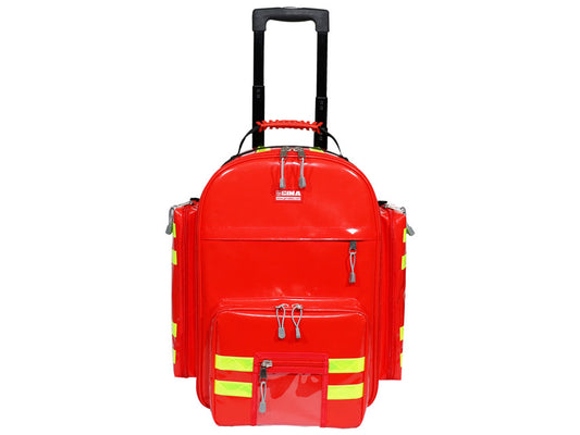 ZAINO LOGIC 2 PVC CON TROLLEY - rosso
