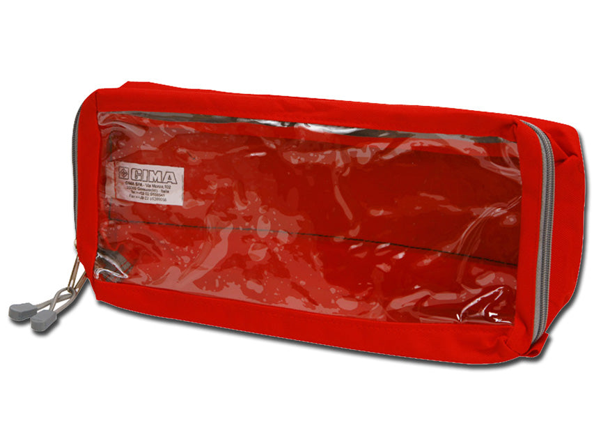BOLSO DE MANO E4 - largo rectangular - rojo