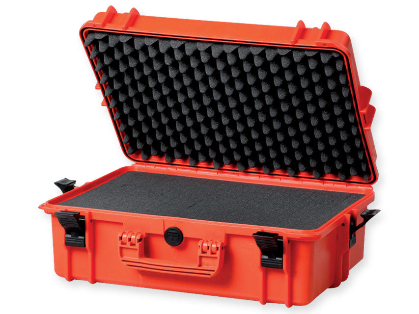 GIMA CASE 500 con inserti spugna - arancione