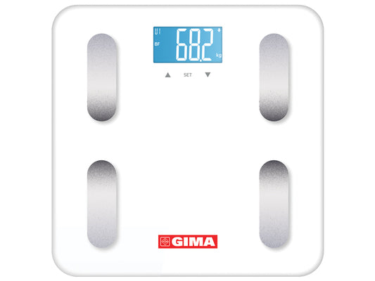 BILANCIA BODY FAT EQUILIBRA - bianca