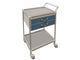 CARRELLO DELUXE con 2 cassetti - 29 x 40 x 10,5 cm