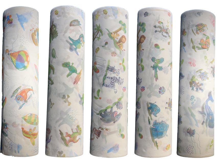 LENZUOLINO PEDIATRICO PUNTA A PUNTA 2 VELI - 46 m x 50 cm