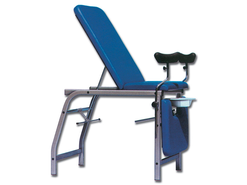 CAMA GINECOLÓGICA 3 SECCIONES - azul