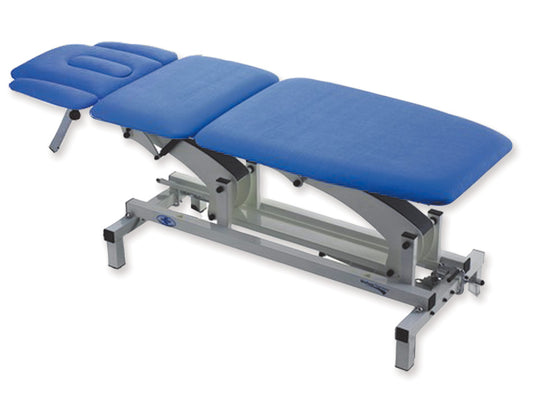 CUNA THER TRENDELENBURG con reposabrazos - eléctrica - azul