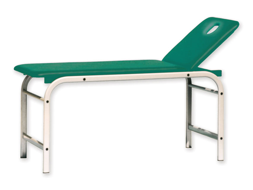 CAMA DE EXAMEN KING con orificio - verde