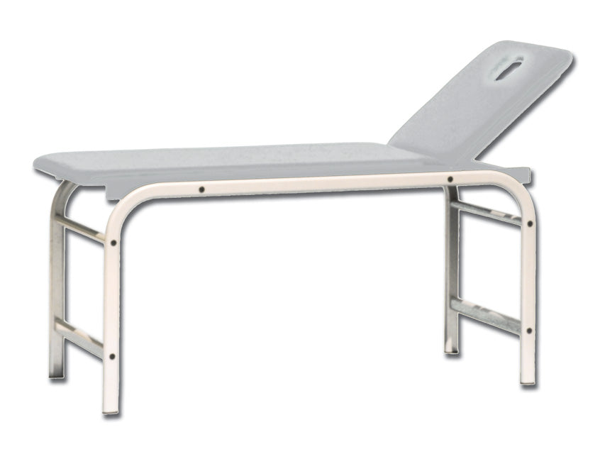 CAMA DE EXAMEN KING con orificio - blanco