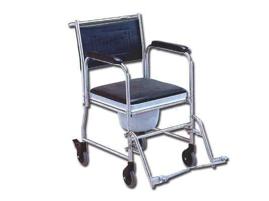 SILLA DE RUEDAS CONFORT - cromo