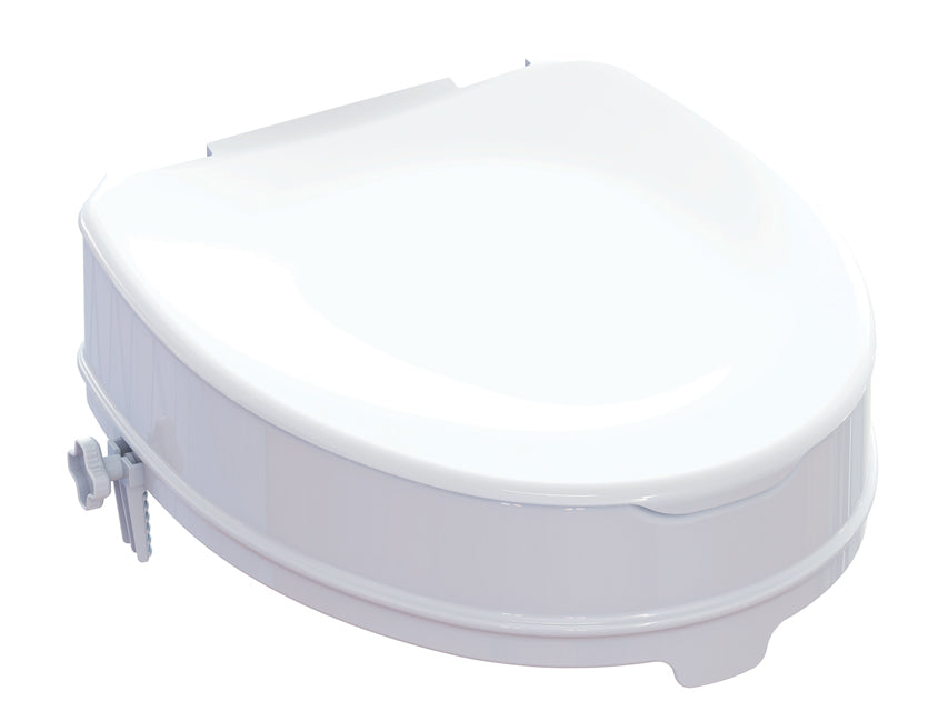 RIALZO WC con sistema di fissaggio - 10 cm