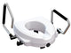 RIALZO WC con braccioli reclinabili - 12,5 cm