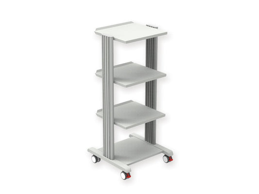 CARRELLO SMART - 3 ripiani 40x36 cm + base