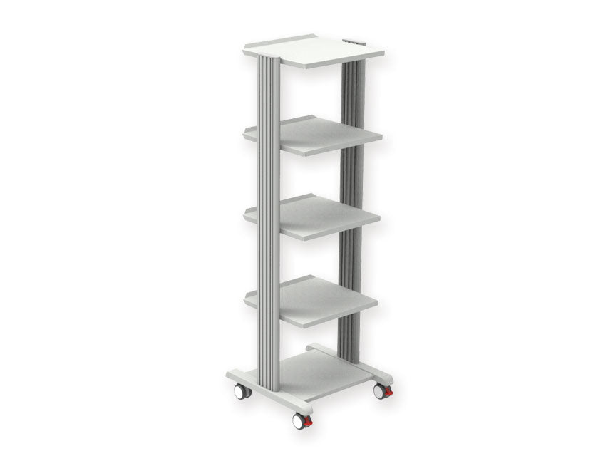CARRELLO SMART - 4 ripiani 40x36 cm + base