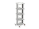 CARRELLO SMART - 4 ripiani 40x36 cm + base