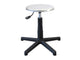 TABURETE - asiento de acero inoxidable con pies