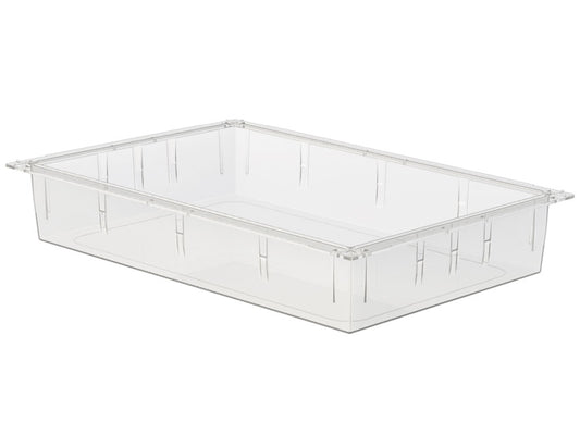 CASSETTO ISO PLASTICA TRASPARENTE 600x400x100 mm - chiuso