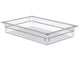 CASSETTO ISO PLASTICA TRASPARENTE 600x400x100 mm - aperto