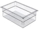 CASSETTO ISO PLASTICA TRASPARENTE 600x400x200 mm - aperto
