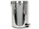 BASURA 12 l con pedal - acero inoxidable