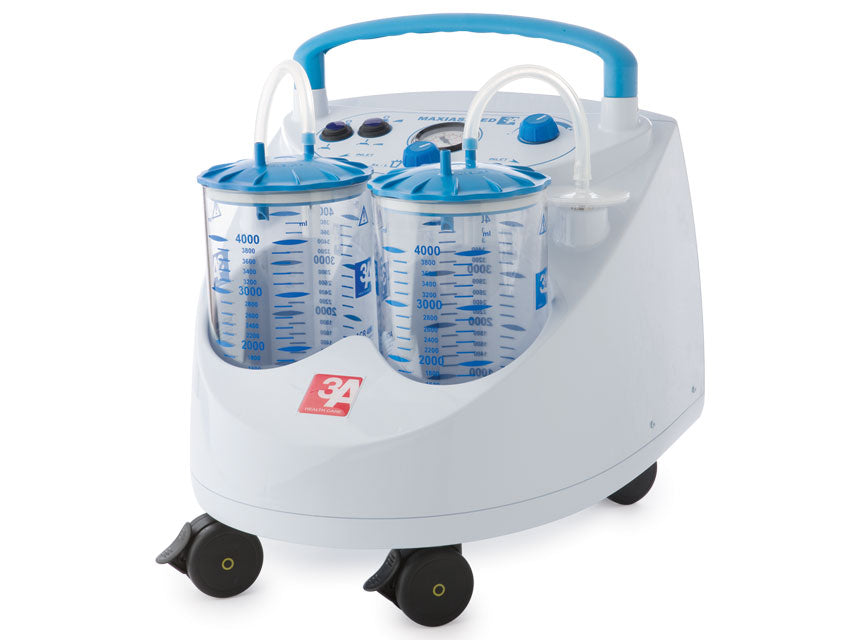 ASPIRATORE MAXI ASPEED 60 litri - 2 vasi da 4 litri + pedale - 230V