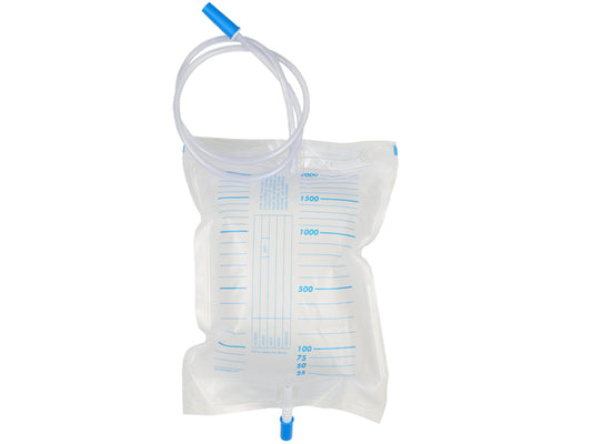 SACCA URINE 2000 cc -tubo 90 cm+val. antireflusso