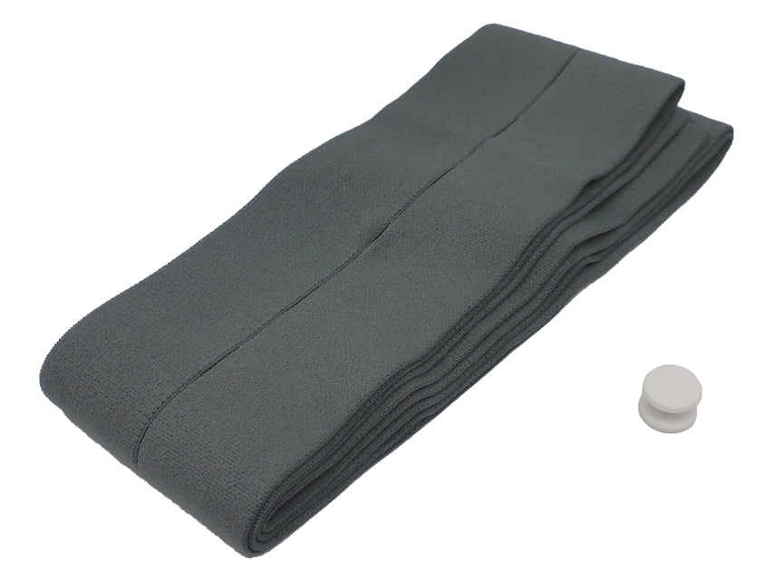 CORREAS DE MONITOR FETAL REUTILIZABLES 6x150 cm - gris