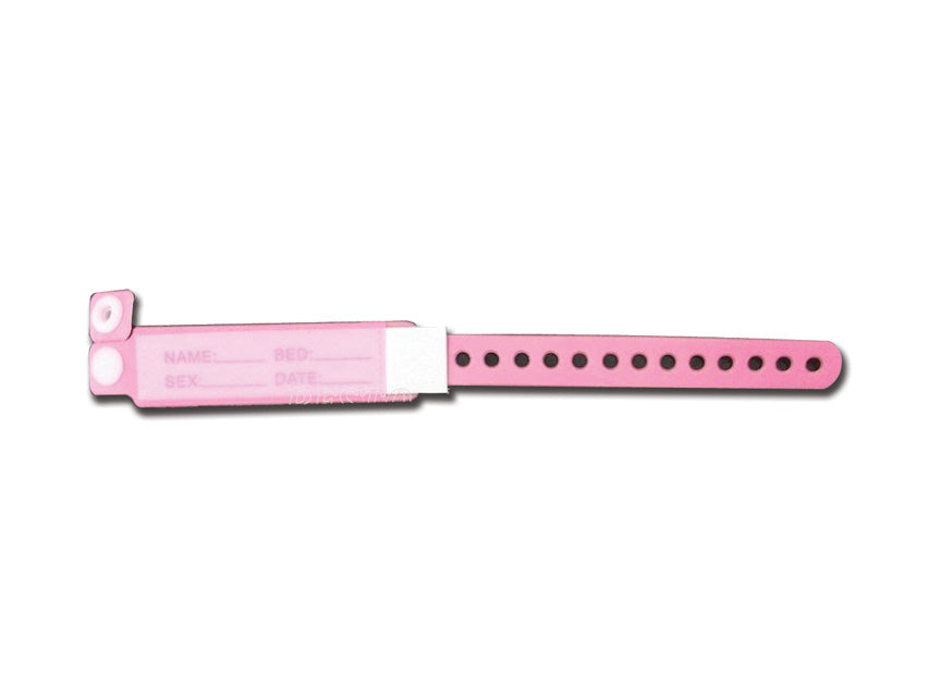PULSERA ID ROSA - recién nacido