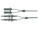 CABLE DE SILICONA BIFOCALES de 3 m con conector tipo Ethicon para 30310