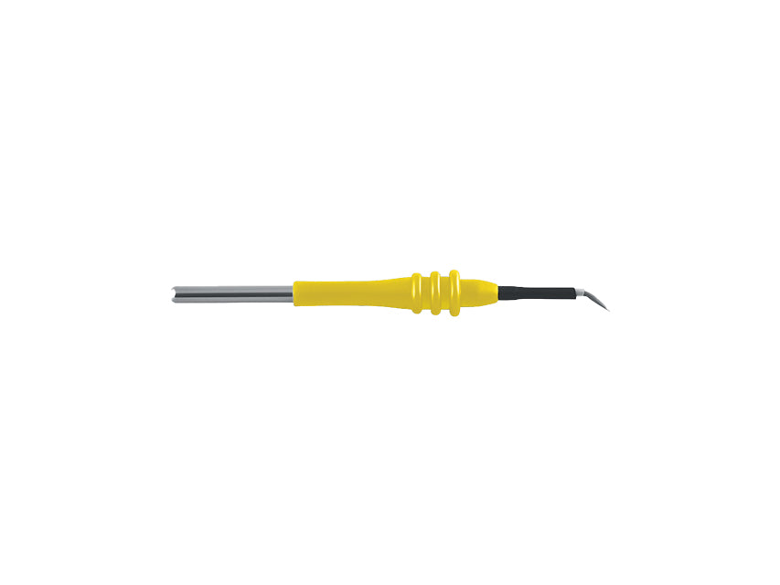 ELECTRODO DE AGUJA DE TUNGSTENO 6 cm - angulado - desechable