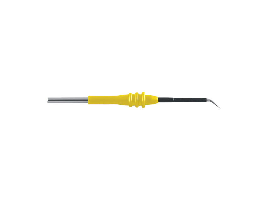 ELECTRODO DE AGUJA DE TUNGSTENO 7 cm - angulado - desechable