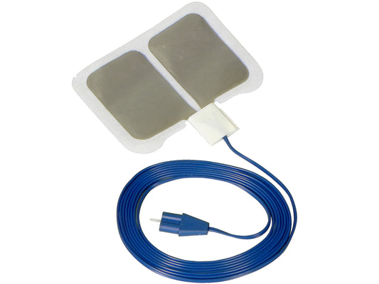 PLACA DESECHABLE REM TNT CON GEL SÓLIDO - cable 3 m - tipo Valleylab - adultos