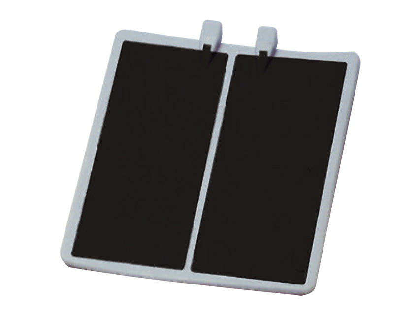 PLACCA GOMMA BIPARTITICA 20 x 15 cm