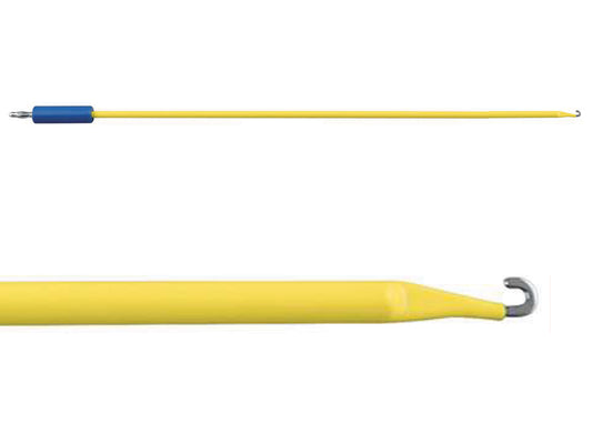 ELECTRODO DE LAPAROSCOPIA CON GANCHO J - 36 cm