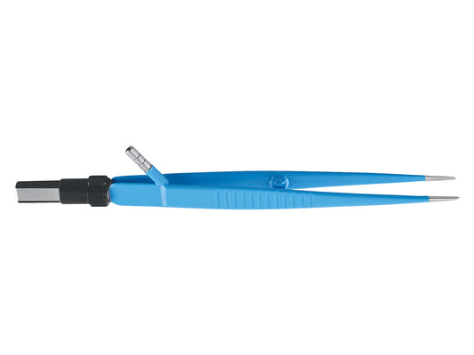 PINZA BIPOLARE RETTA 18 cm - irrigazione