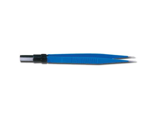 PINZA BIPOLARE RETTA 15 cm - punte rette 0,5 mm