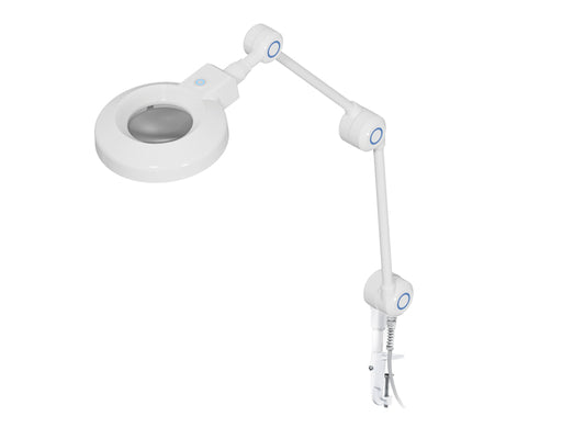 LÁMPARA DE LENTE LED orientable GIMANORD PLUS blanca - mesa disponible junio 2025
