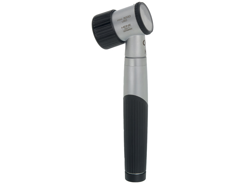 DERMATOSCOPIO LED HEINE MINI 3000 con estuche blando, placa de contacto con escala D-888.78.021