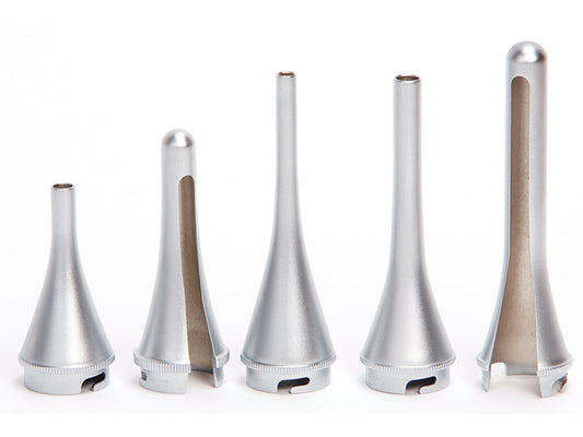 KIT 3 CANNULE METALLICHE + 2 SPECULUM MET.