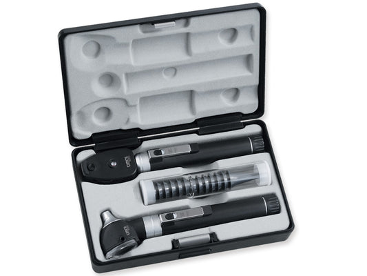 OTO-OFTALMOSCOPIO F.O. SIGMA A LED con 2 manici - in astuccio rigido