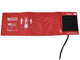 BRACCIALE ADULTI+POLMONE 1 TUBO 49x15cm ROSSO