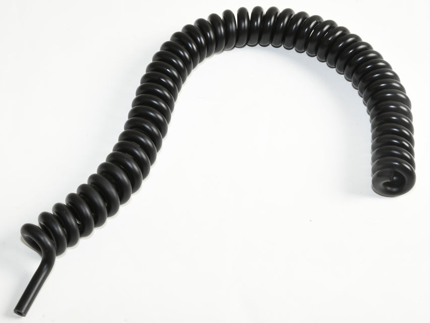 SPIRALE GOMMA NERA (2,5 metri=42/46 spire)