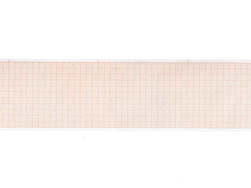 Carta termica ECG 60x30 mmxm - rotolo griglia arancio