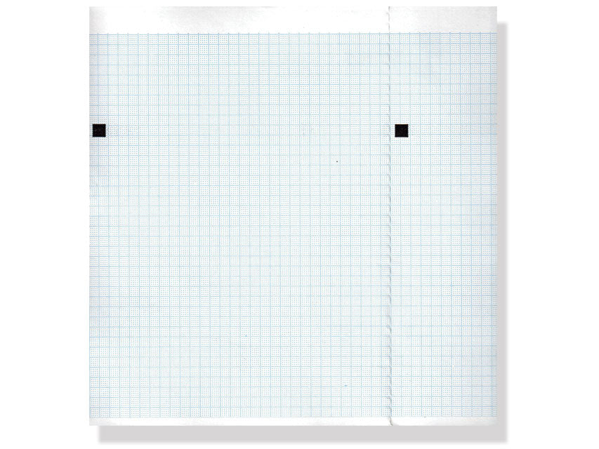 Carta termica ECG 210x150 mmxm - pacco griglia blu