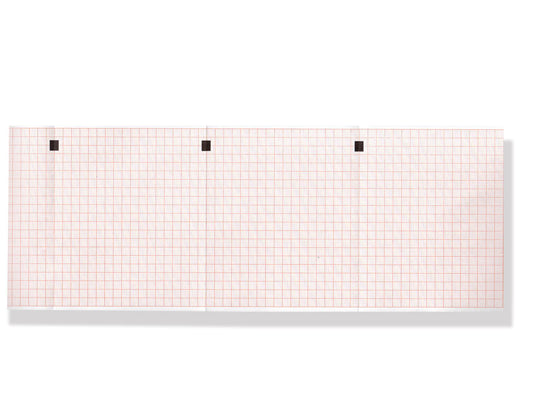 Carta termica ECG 112x90 mmxm - pacco griglia arancio