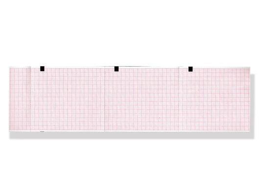 Carta termica ECG 80x90 mmxm - pacco griglia arancio