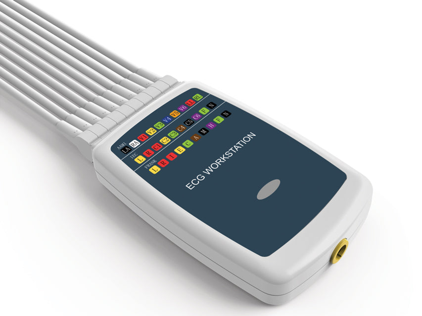 STAZIONE DI LAVORO ECG WIRELESS CONTEC 8000 - 12 canali