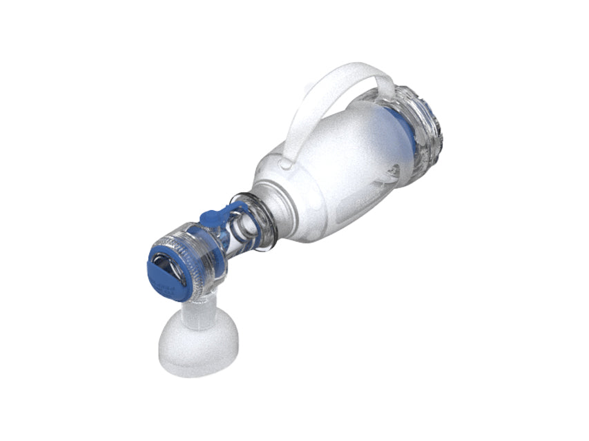 PALLONE RIANIMATORE IN SILICONE con mascherine N. 1 - neonatale