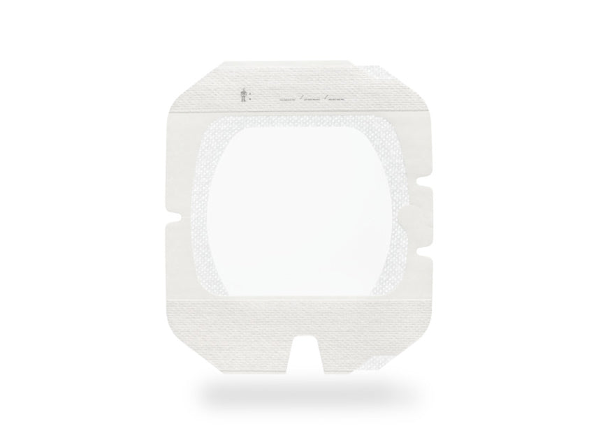 TEGADERM 3M MEDICAZIONE IN PELLICOLA TRASPARENTE PER FISSAGGIO I.V. con finestra non adesiva 12x12 cm