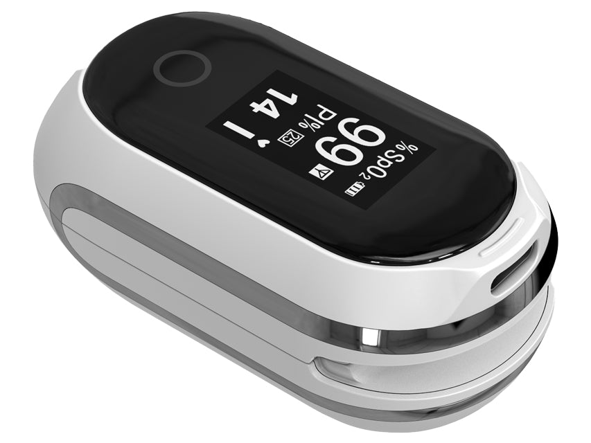 PULSOXIMETRO BLUETOOTH RICARICABILE OXY-8