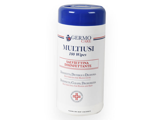 SALVIETTINE DISINFETTANTI - barattolo da 100 salviette